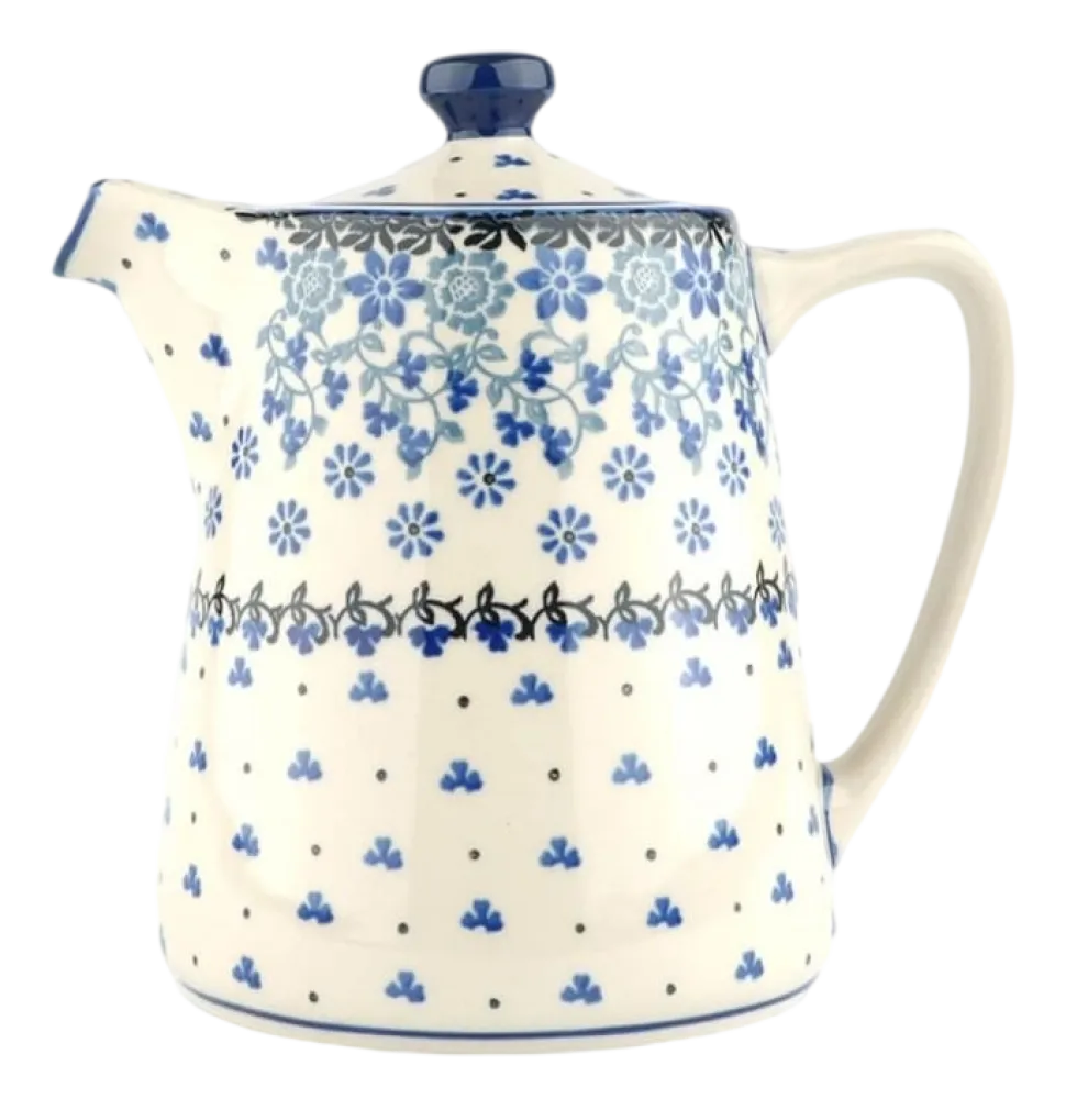 Theepot Bunzlau Castle Recht Belle Fleur (1000 ml)