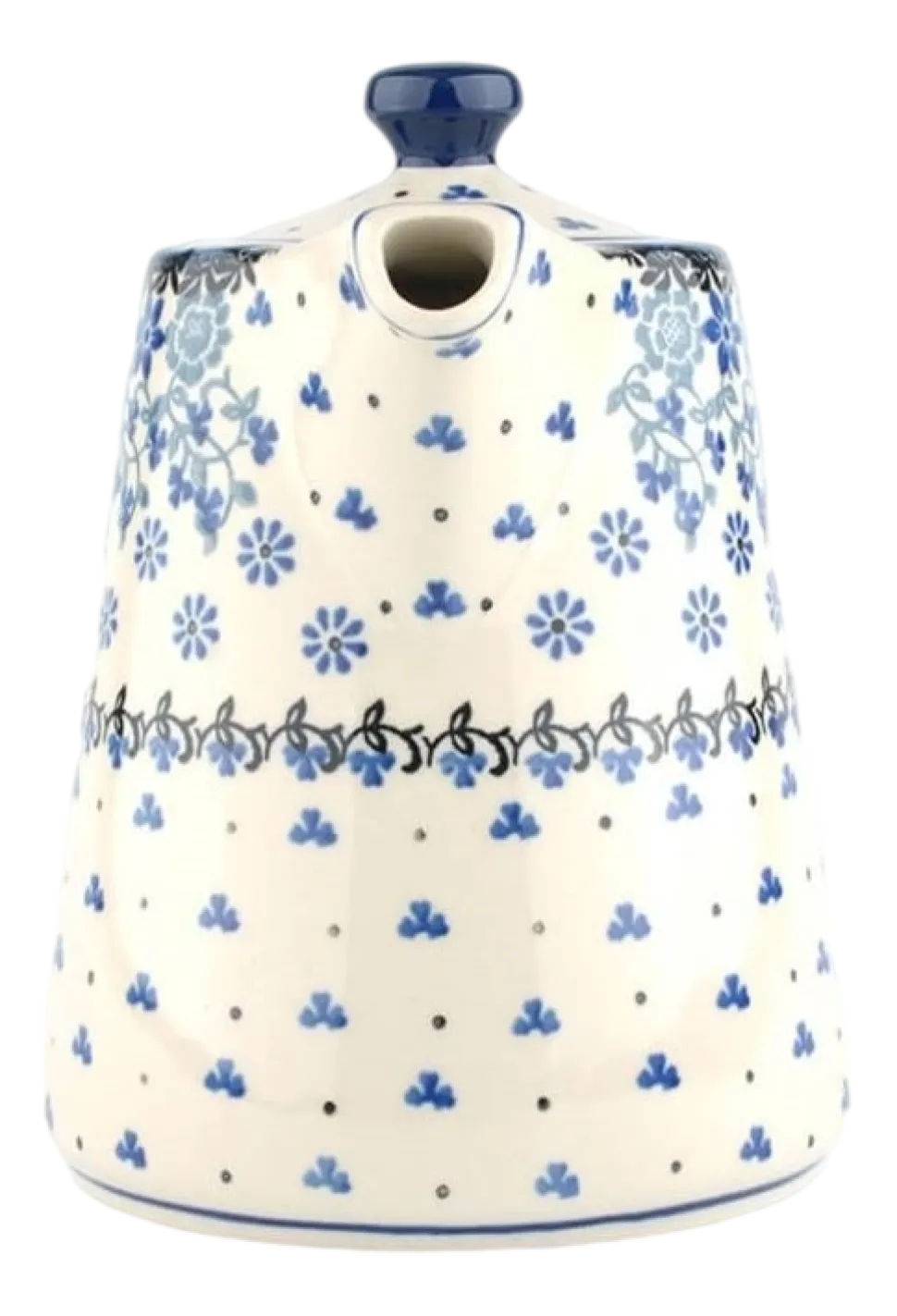 Theepot Bunzlau Castle Recht Belle Fleur (1000 ml)