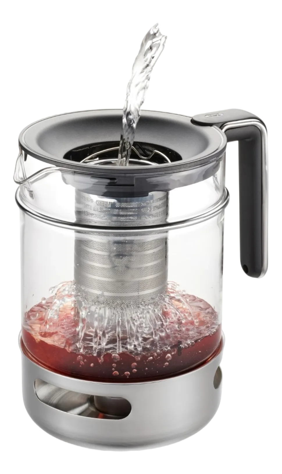 Theepot Gefu incl. Theelicht T-Prep Transparant 1,5 L