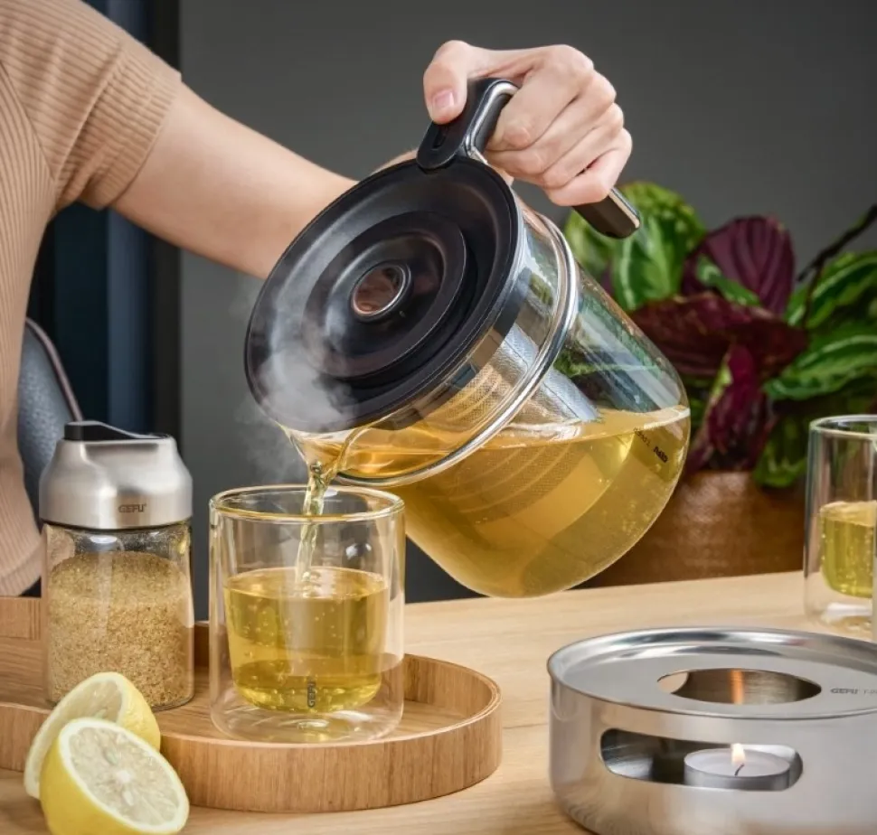 Theepot Gefu T-Prep Transparant 1,5 L