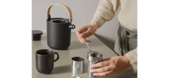 Theepot met Filter Eva Solo Nordic Kitchen Tea Vacuum Black 1 L