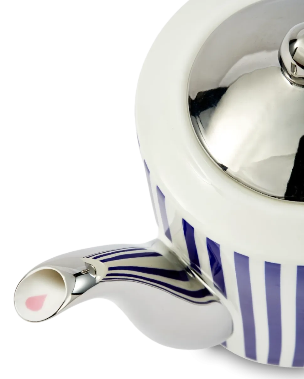 Theepot POLSPOTTEN Aunty Stripes