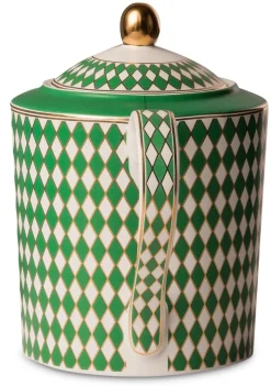 Theepot POLSPOTTEN Chess Green
