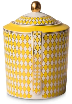 POLSPOTTEN Theepot Chess Yellow Sale
