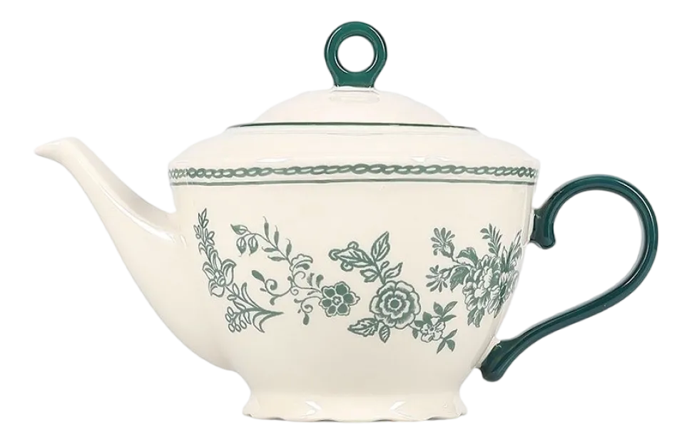Theepot Salt & Pepper Cyril Green Ivory / Green 920 ml