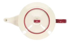 Salt & Pepper Theepot Cyril Ivory / Burgundy 920 ml Hot