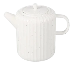 Theepot Salt & Pepper Ora Gloss Black / White 540 ml
