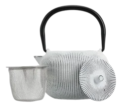 Theepot Salt & Pepper Sencha White / Black 350 ml