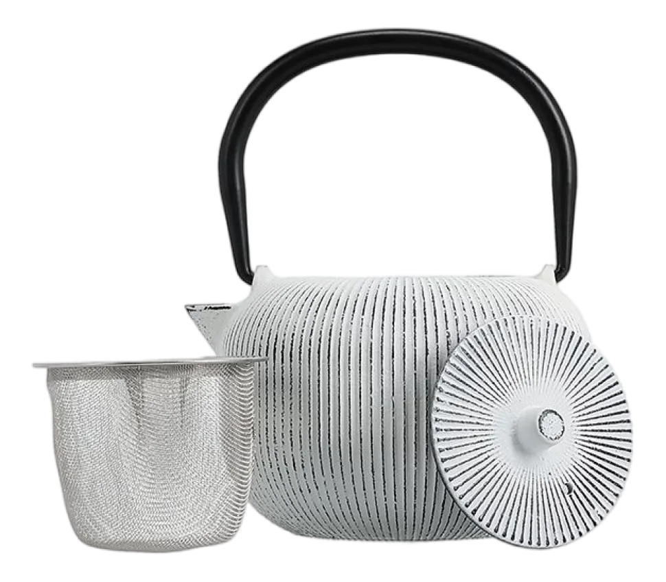 Theepot Salt & Pepper Sencha White / Black 350 ml