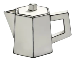Serax Theepot Carte Blanche White/Black 1 L Best