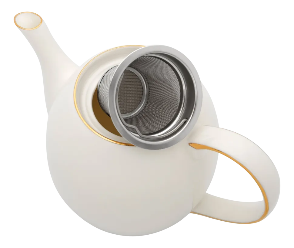 Theeset Bredemeijer Cantebury Wit 1,2L (3-Delig)