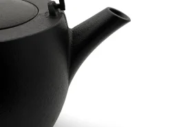 Theeset Bredemeijer Sencha Gietijzer Zwart Met Theelicht 1,2L