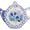 Theetip Bunzlau Castle Blue Garden Teapot
