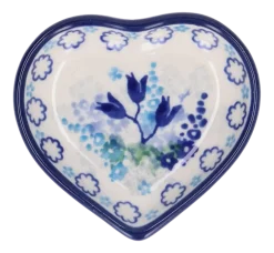 Bunzlau Castle Theetip Blue Garden Heart Best