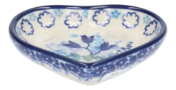 Bunzlau Castle Theetip Blue Garden Heart Best