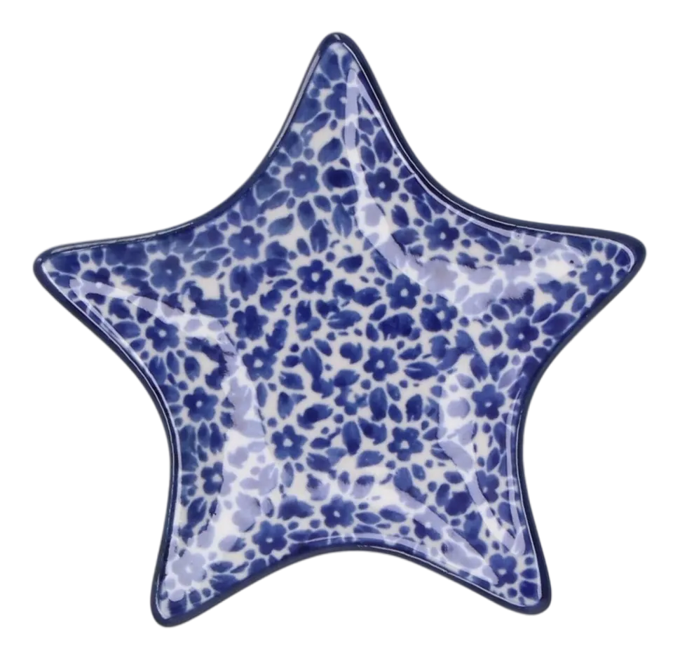 Theetip Bunzlau Castle Indigo Star