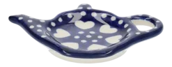 Theetip Bunzlau Castle Theepot Blue Valentine