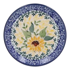 Theetip Bunzlau Castle Van Gogh Museum Sunflowers Round