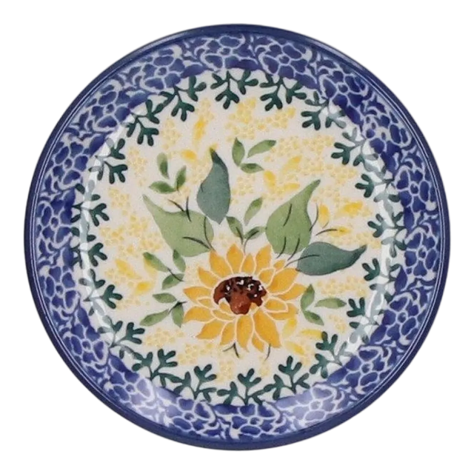Theetip Bunzlau Castle Van Gogh Museum Sunflowers Round