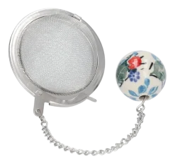 Theezeef Bunzlau Castle Tea Ball Small English Rose