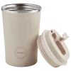 Thermosbeker AYA&IDA CUP2GO Cream Beige 380 ml