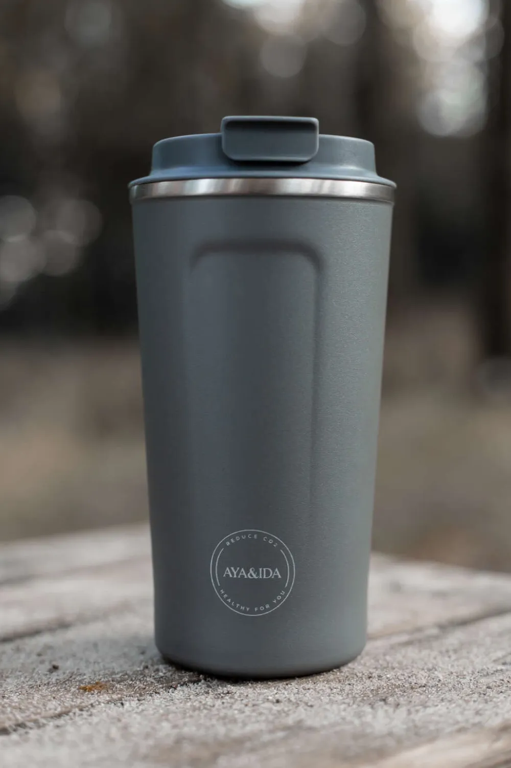 AYA&IDA Thermosbeker CUP2GO Dark Grey 500 ml Sale