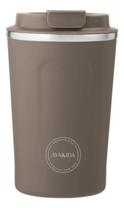 Thermosbeker AYA&IDA CUP2GO Driftwood 380 ml