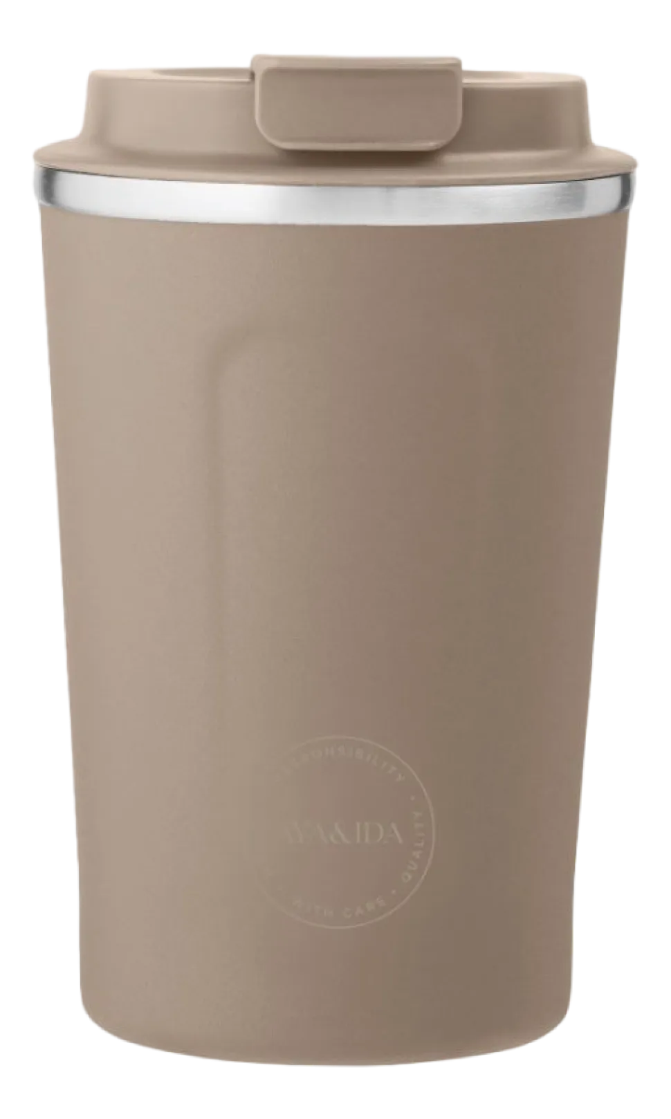 Thermosbeker AYA&IDA CUP2GO Dusty Brown 380 ml
