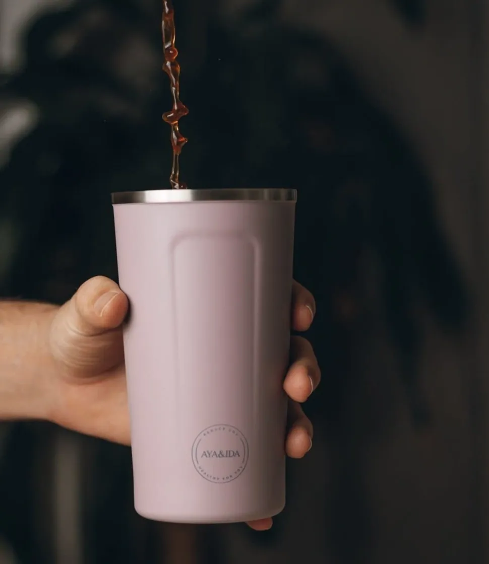 Thermosbeker AYA&IDA CUP2GO Lavender 500 ml