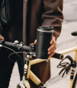 Thermosbeker AYA&IDA CUP2GO Matte Black 380 ml