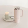 AYA&IDA Thermosbeker Thermocup with straw Soft Rose 885 ml Online