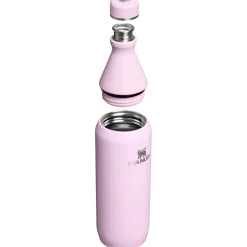Stanley PMI Thermosbeker Stanley The All Day Slim Bottle 0,59L Cherry Blossom Gloss Outlet