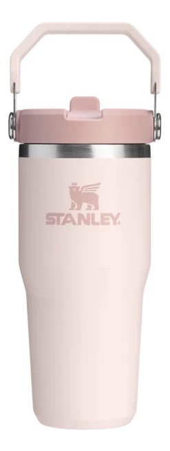 Thermosbeker Stanley The IceFlow Flip Straw 2.0 Tumbler 0,41L Rose Quartz