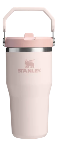 Thermosbeker Stanley The IceFlow Flip Straw 2.0 Tumbler 0,59L Rose Quartz