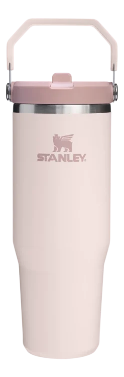 Stanley PMI Thermosbeker Stanley The IceFlow Flip Straw 2.0 Tumbler 0,89L Rose Quartz Clearance