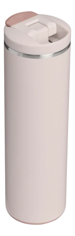 Thermosbeker Stanley The Transit Fliptop Mug 0,47L Rose Quartz