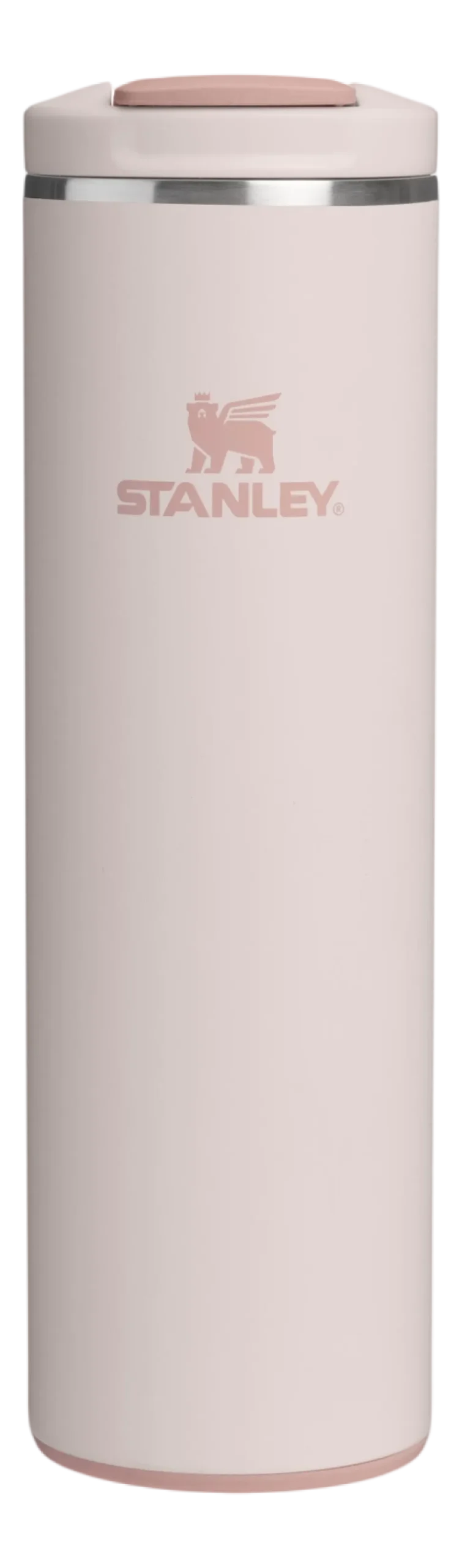 Thermosbeker Stanley The Transit Fliptop Mug 0,47L Rose Quartz