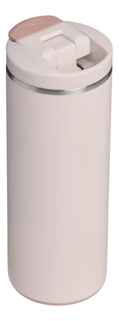 Thermosbeker Stanley The Transit Fliptop Mug 0,35L Rose Quartz