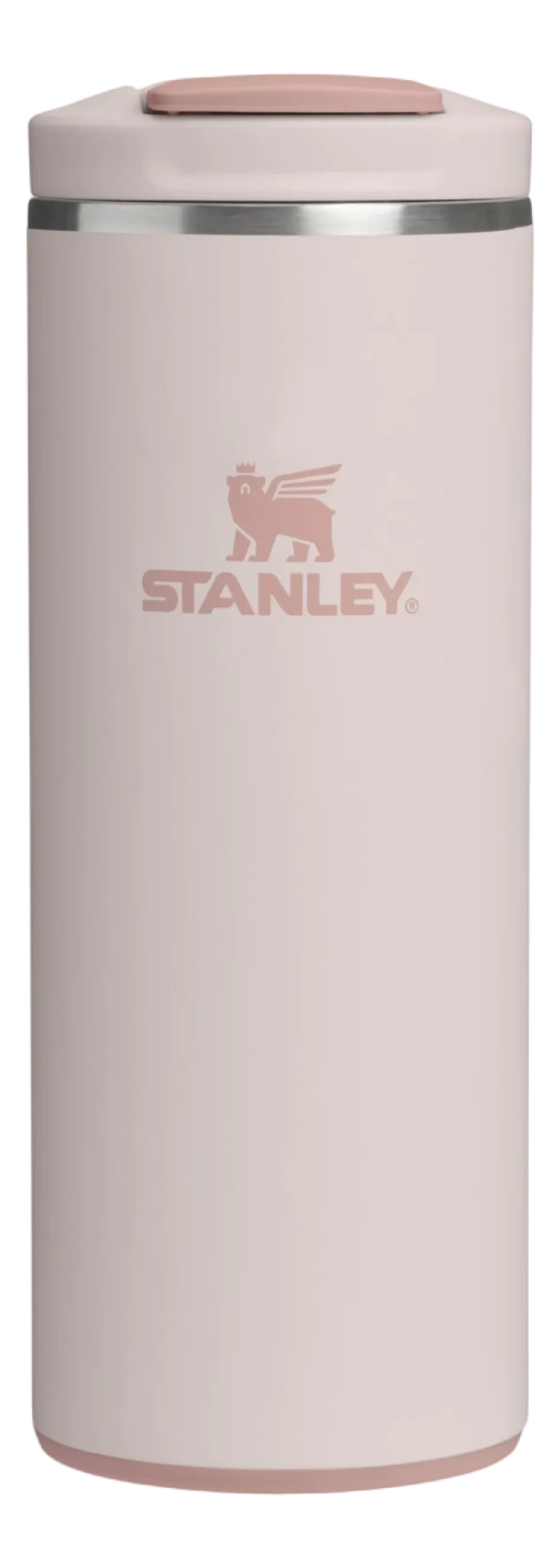 Thermosbeker Stanley The Transit Fliptop Mug 0,35L Rose Quartz