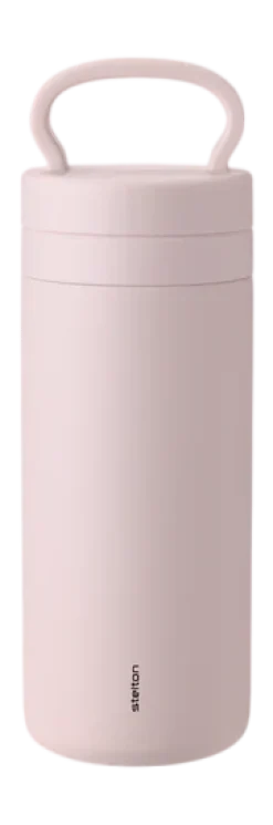 Stelton Thermosbeker Tabi Vacuum Insulated Cup 0.4 L Dusty Rose Hot