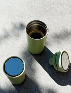 Stelton Thermosbeker To Go Click Soft Fern Green 400 ml Outlet