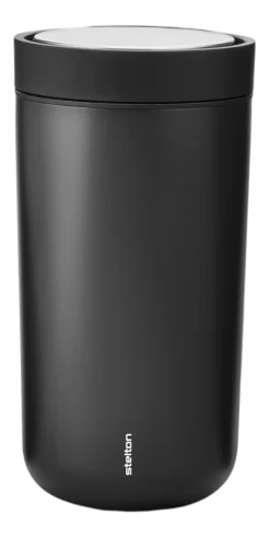 Thermosbeker Stelton To Go Click Black Metallic 200 ml