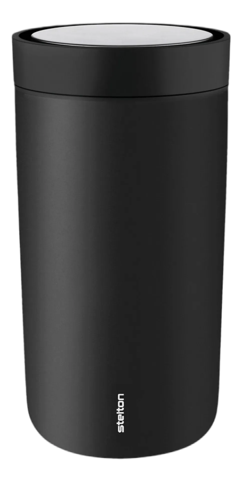 Thermosbeker Stelton To Go Click Soft Black 200 ml