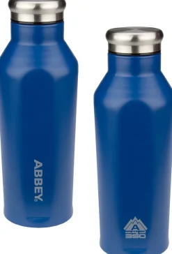 Abbey Thermosfles Dubbelwandig Godafoss Blauw Zilver (0,35L)