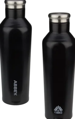 Abbey Thermosfles Dubbelwandig Godafoss Grijs Zilver (0,48L) Hot
