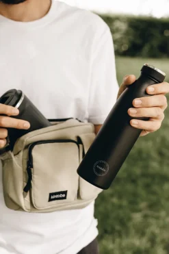 AYA&IDA Thermosfles Drinking Bottle Matte Black 500 ml Outlet