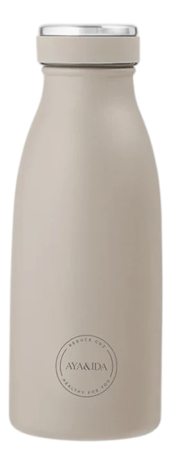 Thermosfles AYA&IDA Drinking Bottle Cream Beige 350 ml