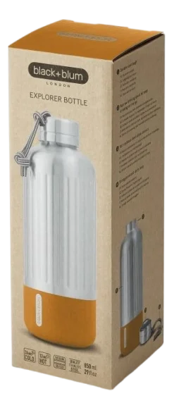 Black+Blum Thermosfles Explorer Oranje 850 ml Hot