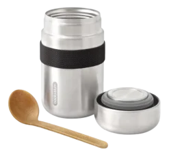 Thermosfles Black+Blum Food Flask Zwart 400 ml