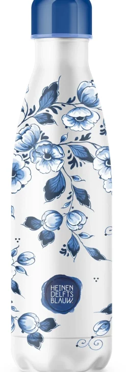Thermosfles IZY Heinen Delfts Bloemen 500 ml